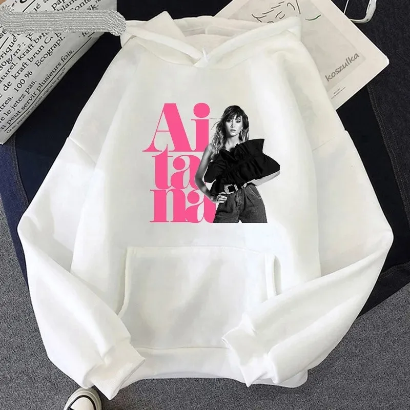 Men and women Aitana Ocana big sweater, loose sweater, music singer, merch clothing, fashion Y2K, autumn 2024
