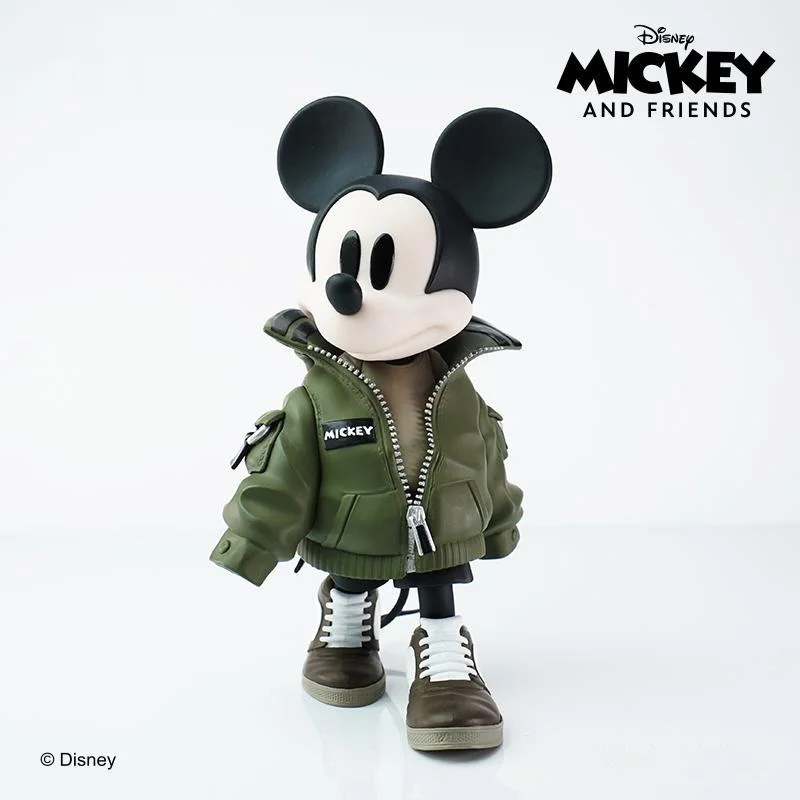 Disney Mickey Minnie Figure Trend Play 15cm Cartoon Figure Coat