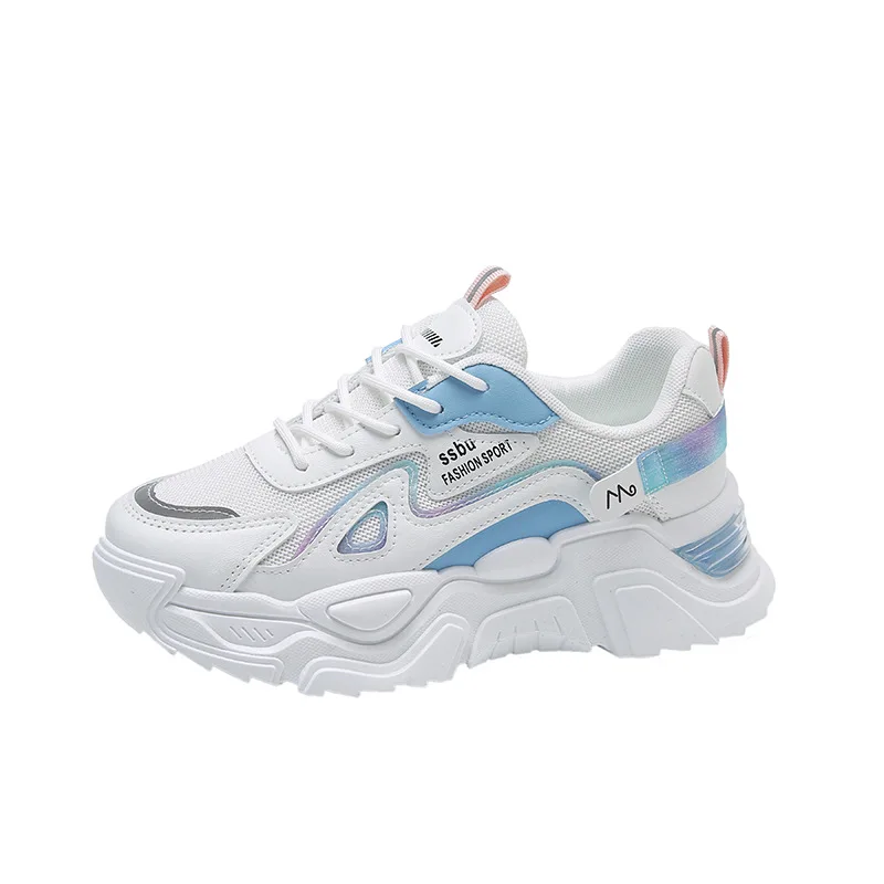 New Sneakers Women Platform Flat Shoes Woman Shoes Casual Trainers Ladies Chunky Sneakers Female Shoes Student Fashion Sneakers