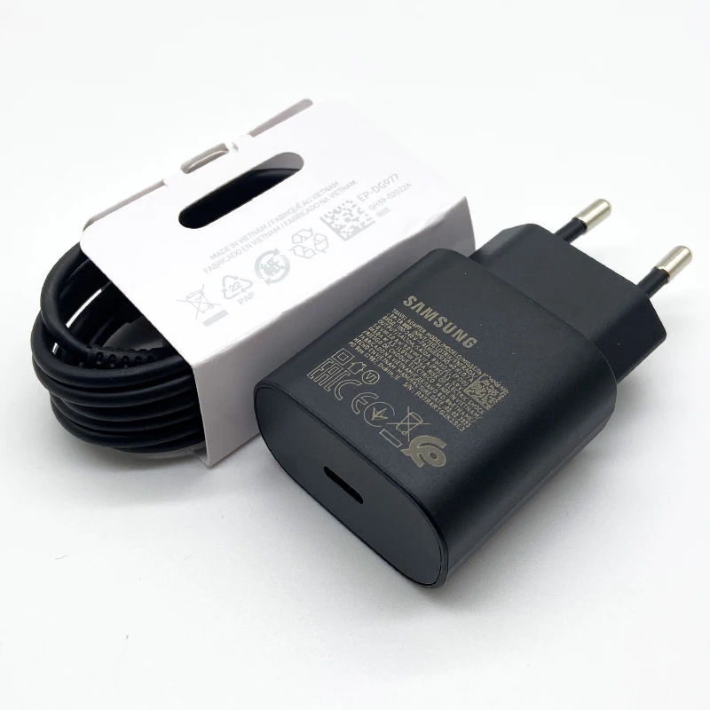 High-Speed USB Type C 25W Super Fast Charge Wall Adapter with Cable - EU Edition