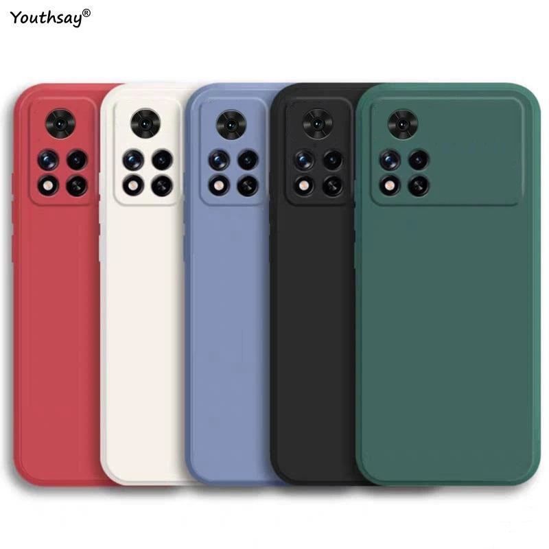 iphone 11 Pro Max leather case For Poco X4 Pro 5G Case For Poco X4 Pro M4 Pro F4 Cover Funda Shell Liquid Silicone Soft Phone Case For Poco F4 F3 X3 X4 GT iphone 11 Pro Max  cover