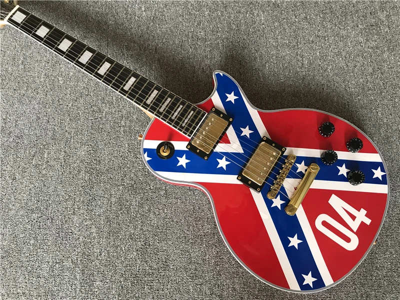 Zakk Wylde Confederate Flag Guitar