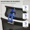 Ergonomic Office Chair, Big and Tall Mesh Chair 400LBS for Home Office&Gaming, High Back Desk Computer Chair with Lumbar Support 5