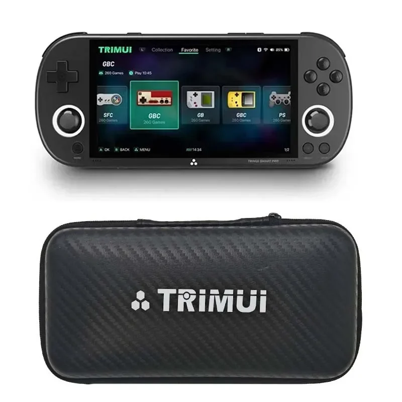 Trimui Smart Pro 256gb ブラック 美品 ケースおまけつき For Trimui Smart Pro Carrying Case Handheld Game Console