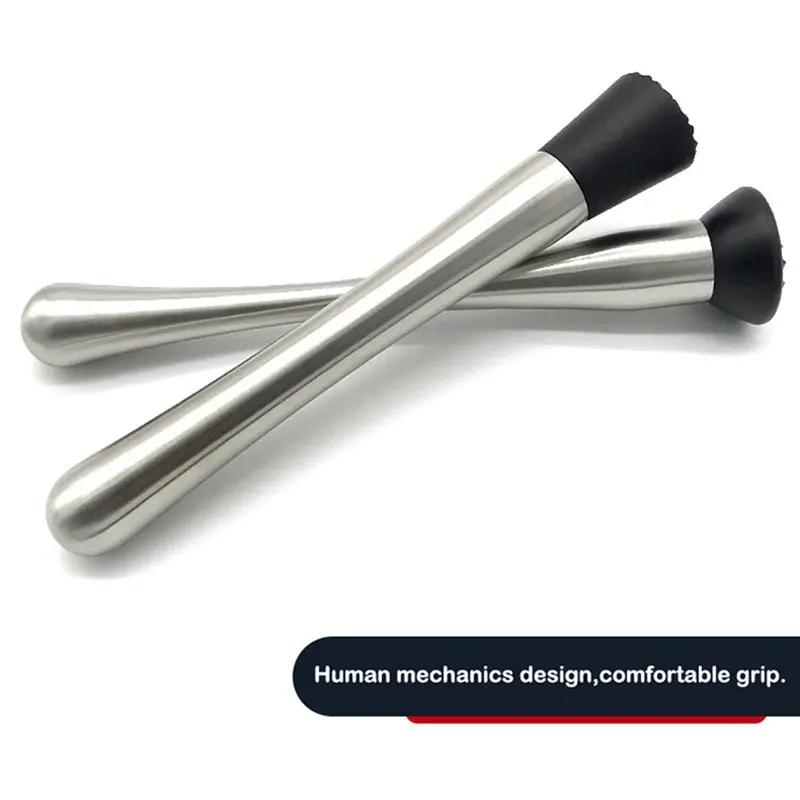 Diy Crushed Ice Lemon Hammer Juice Stick Mashed Fruit Mash Drink Stirrers Barware Wine Mixing Stick Cocktail Muddler Shaker