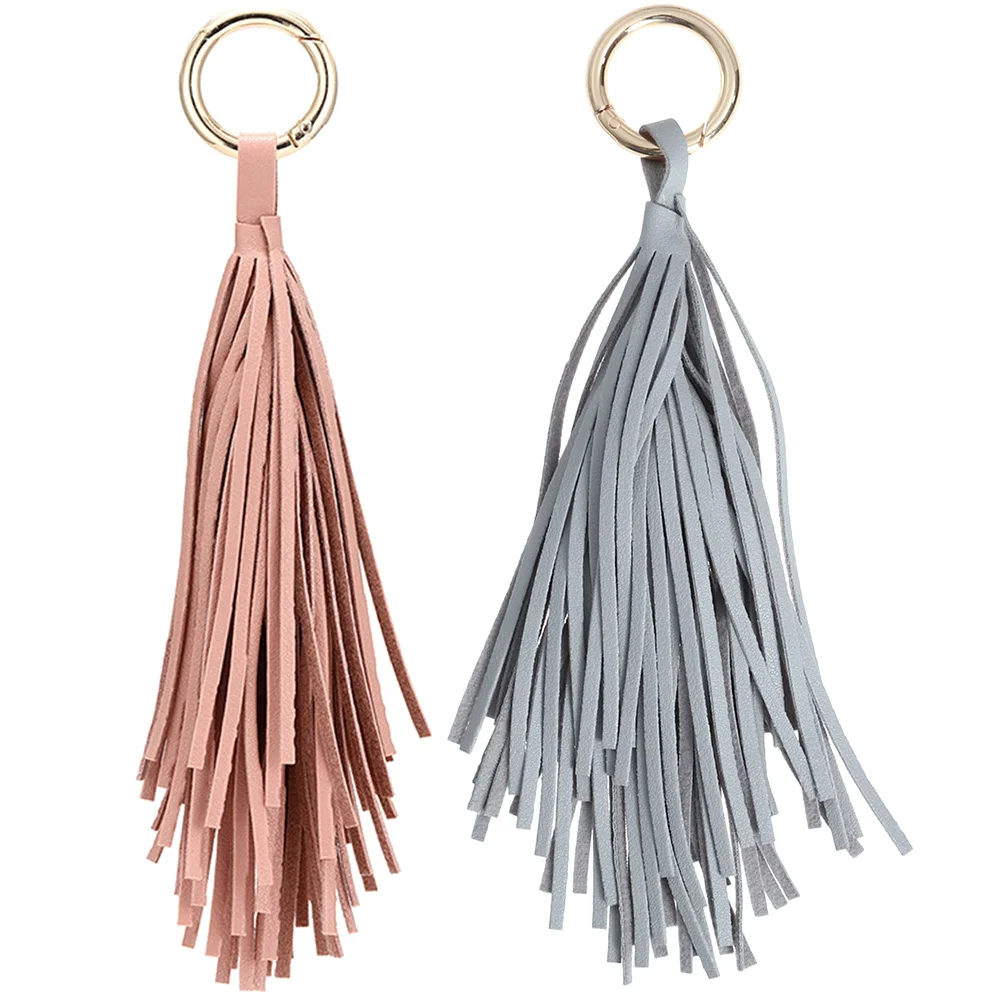 

Tassel Ring Keyring Purse Charm Tassels for Handbags Chain Keychain Keychains