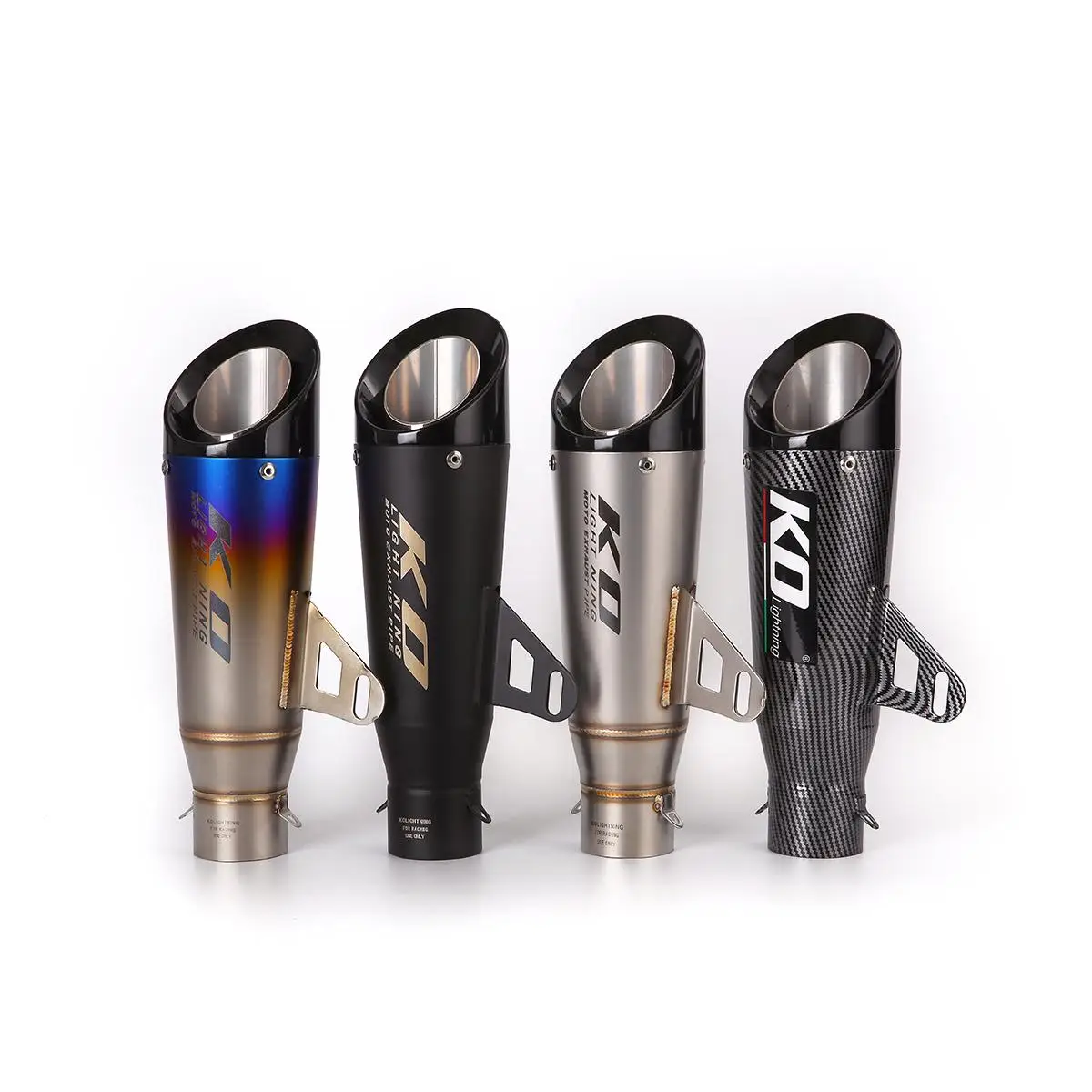 51mm Motorcycle Exhasut Mid Link Pipe Muffler Escape Stainless Steel Tip Without DB Killer Slip On FOR SUZUKI GSXR1000 2007-2008 - Image 5