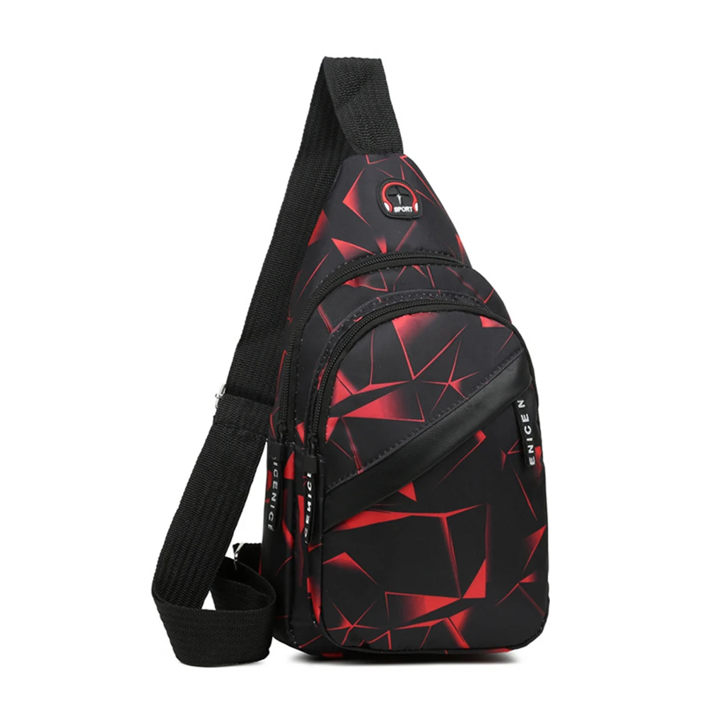 Shoulder Crossbody Bag For Men Short Travel Messenger Chest Bag Light Outdoor Sport Recreation Lovers Single Shoulder Bag