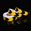 5cm/10cm/20cm*5M Arrow Reflective Hazard Safety Tapes Yellow-Black Warning Caution Reflectors Strips Adhesive Stickers For Trail 3