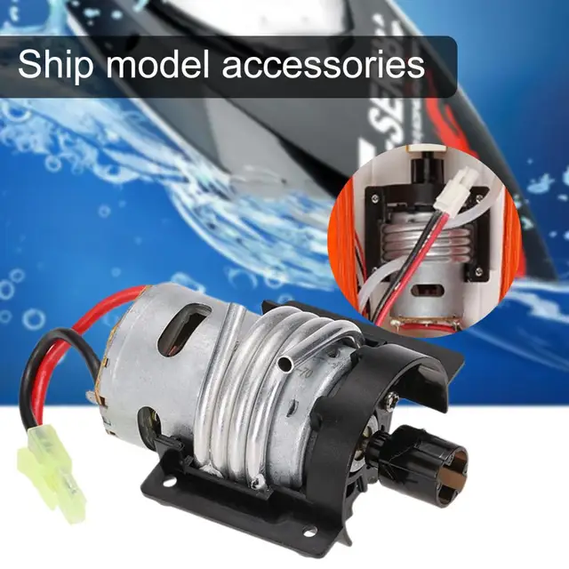 Lightweight Eco-friendly Motor Engine Water Cooling System Miniature RC Motor Engine Low Noise 4