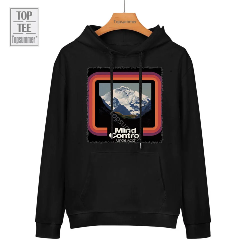 

Толстовка с изображением альбома «Управление разумом», толстовки с изображением дяди кислота и дэдбитс, мужские толстовки в стиле панк-рок, черная одежда