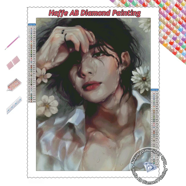 Picture Mosaic Diamond Stray Kids  Rhinestone Diamond Painting Kids -  Diamond - Aliexpress