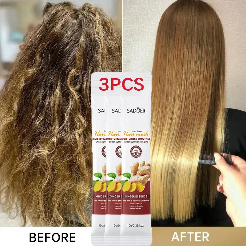 

Magical Keratin Hair Mask 5 Seconds Repair Damaged Frizzy Hair Soft Smooth Shiny Nutrition Deep Nourishing Hair Root Scalp Care