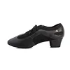 Women Teaching Dance Shoes AM2  Low Heel Latin Standard Training Split Sole Genuine Leather Elastic Mesh Fabric Dancing Shoe 6