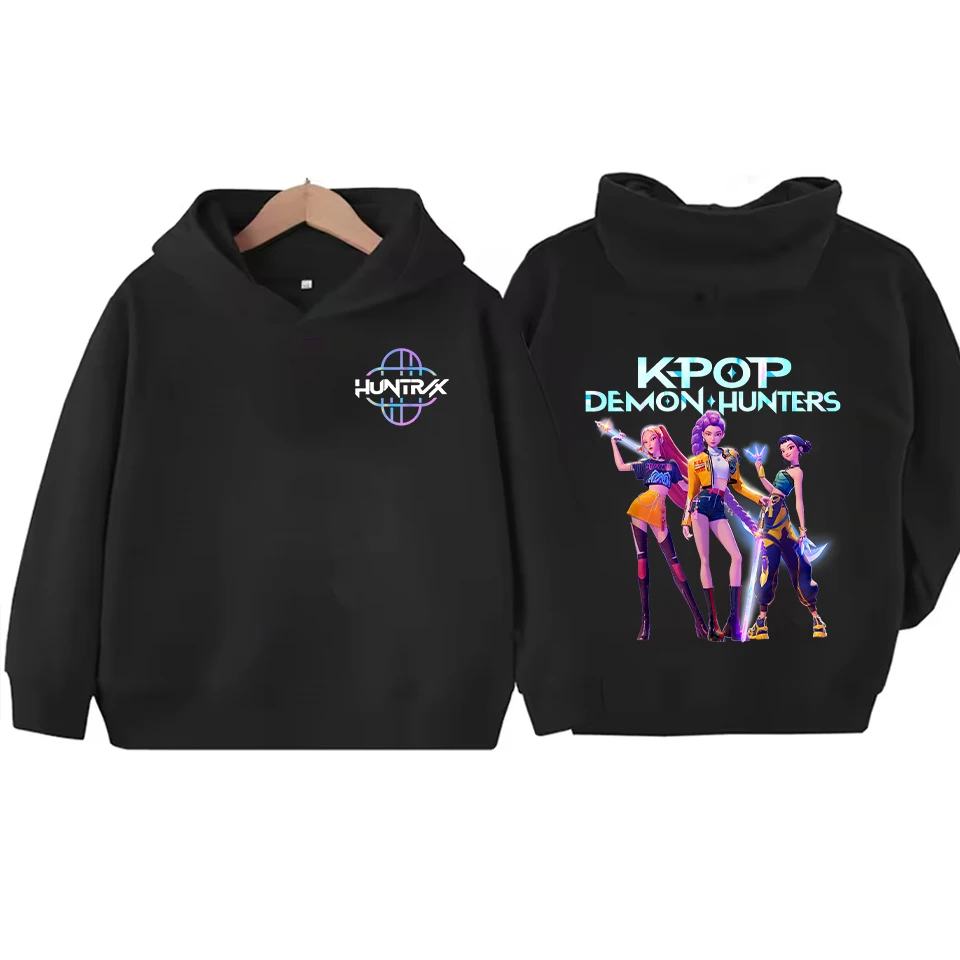Generisch KPop D-emon H-unters Hoodie Für Mädchen Produktbild-Vorschau 10
