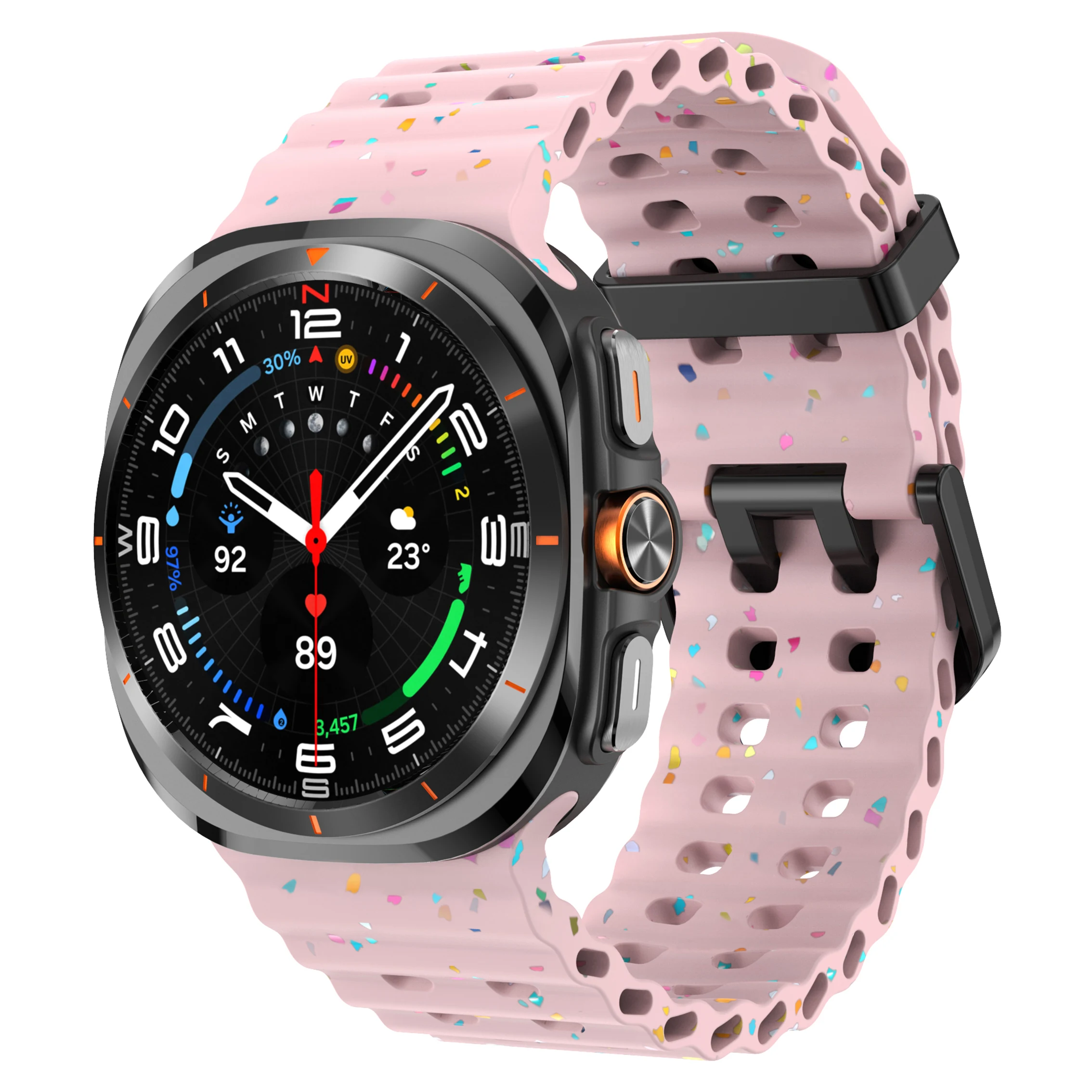 Silicone Breathable Marine Strap Wristband Bracelet