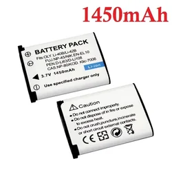 1450mAh EN-EL10 Li-42B Li-40B NP-45 D-Li63 D-Li108 NP-80 Camera Battery for Nikon for OLYMPUS for FUJIFILM for Pentax for Casio