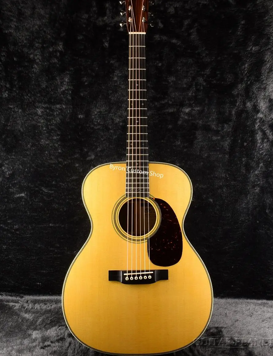 professional 6 strings free shipping AAA solid top OOO guitar rosewood