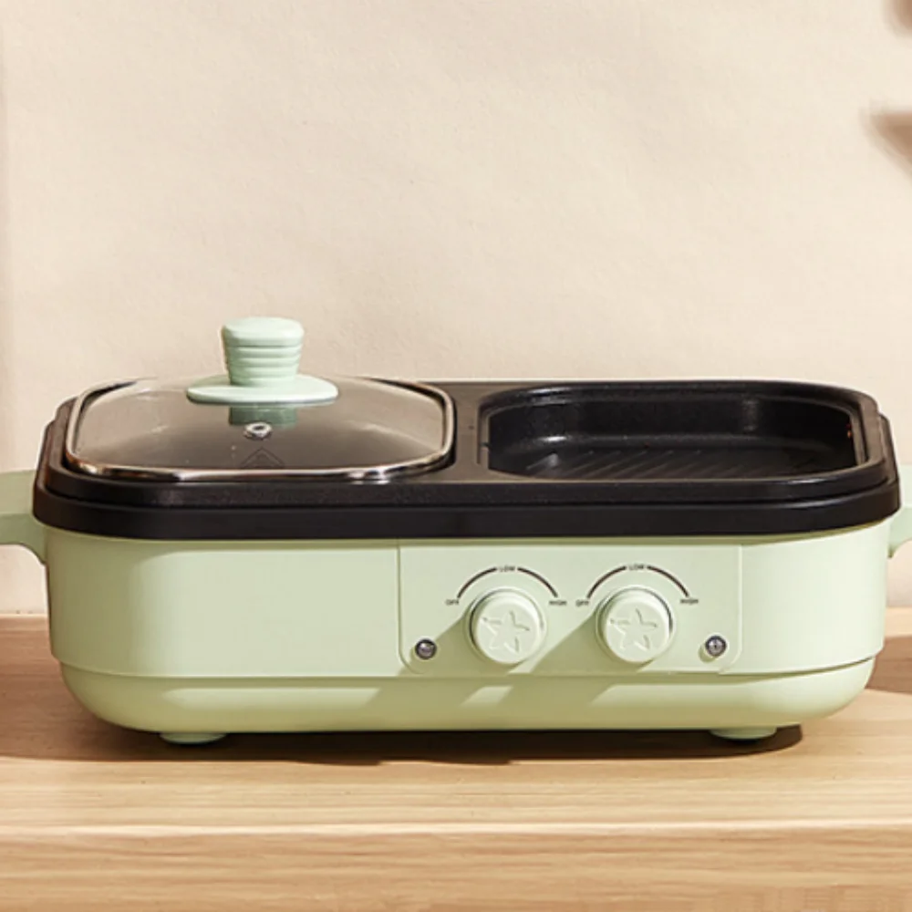 Multi-function Electric Hot Pot and Grill Pan 5