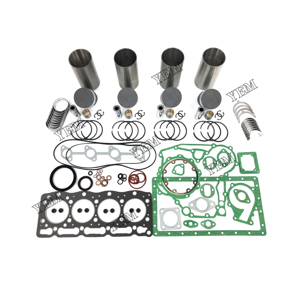 

High Quality Overhaul Kit With Bearing Set For Kubota V1205 Engine Parts