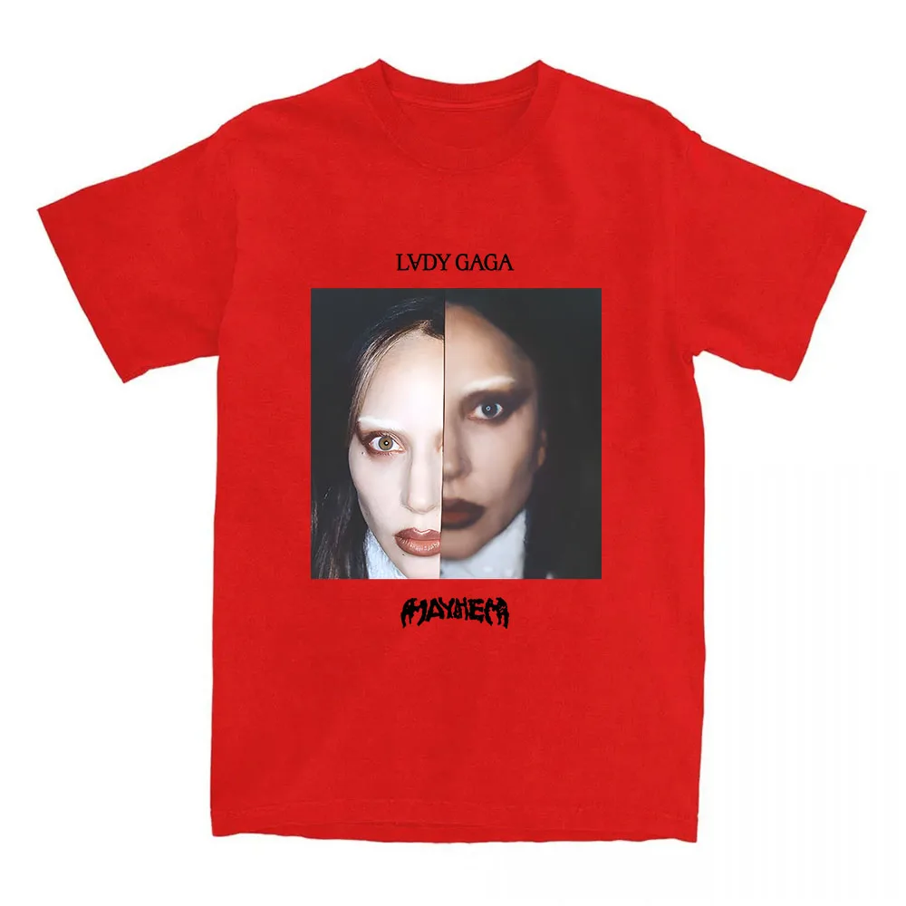Lady Gaga Mayhem Album T-shirt 2025 Hip Hip Unisex Streetwear