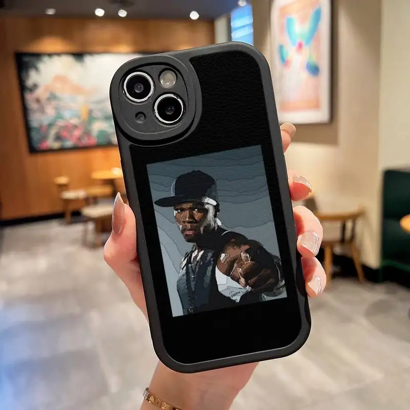 Rapper 50 Cent Phone Case For IPhone 11 14 13 12 Pro Max
