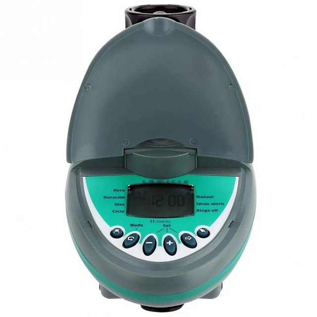 1 Outlet Garden Digital Electronic Water Timer Irrigation Controller, Auto & Manual Mode, Hose Faucet Timer for Garden Yard 4