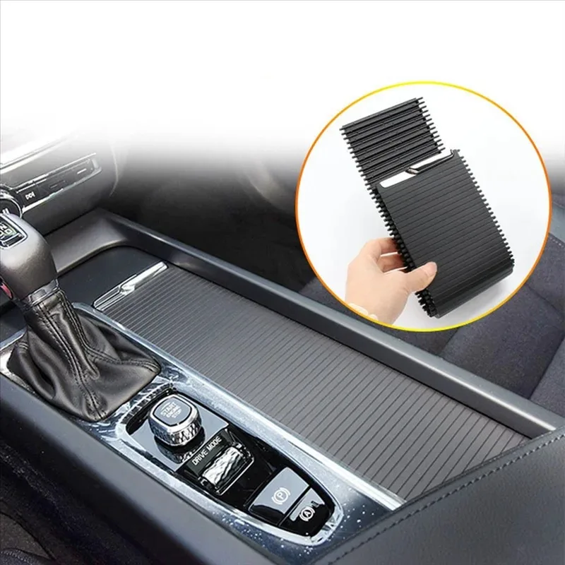 AMEXIAOXU 볼보 XC60 MK2 센터 콘솔 트림 커버 블라인드 LHD 센터 콘솔 트림 커버 31469620