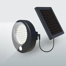 

66LED Solar Powered PIR Motion Sensor Light Outdoor Garden Security IP65 Wall Lights