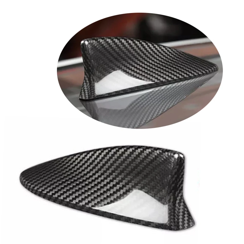 

For Lexus LS ES LX NX IS CT RC UX LM RX Accessories REAL Carbon Fiber Car Roof Shark Fin Antenna Cover Aerials Decoration 2014+