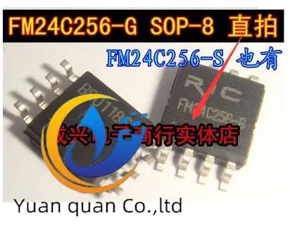 

30pcs original new FM24C256-G FM24C256-S FM24C256 SOP-8 Programmer Memory Chip