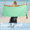 Quick Dry Towel Microfiber High Quality Soft Aesthetic Multipurpose Storage Bag Easy Carry Sports Yoga Beach Towel 6