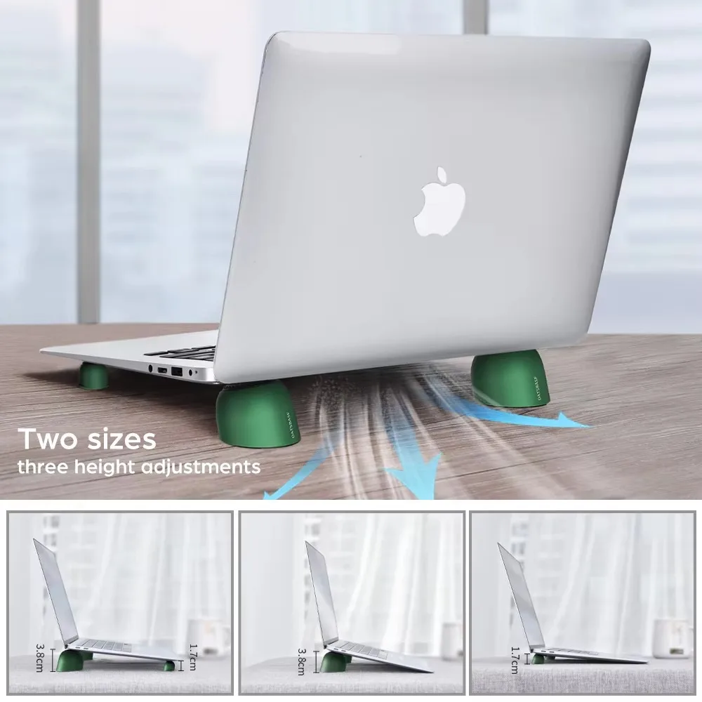 Eary Portable Laptop Stand Mini Mushroom Shape Cooler Holder Small Heat Dissipation Support Bracket for Macbook Air Pro Notebook