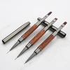 Double-end Nail Pen Brush Glue Phototherapy Pen UV Gel Liner Brush Dual End Acrylic Nail Art Painting Manicure Brushes Tool 1