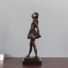 Bronze Little Dancer Aged Fourteen Statue by Degas Replica Famous Ballerina Sculpture Art Home Decoration Collection 3