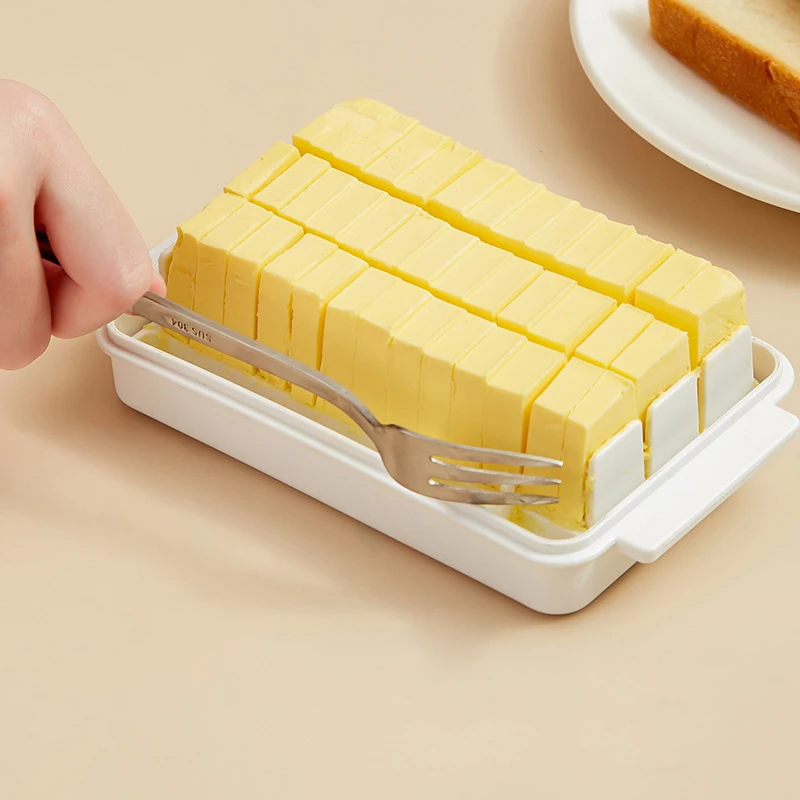 Handy Solid Butter Box Cheese Board Server Crisper Transparent Plastic  Storage Container Cheese Keeper Case Butter Cutting Tool - AliExpress
