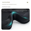 3D Sleep Mask Blindfold Sleeping Aid Eyepatch Eye Cover Sleep Patches Eyeshade Breathable Face Mask Eyemask Health Care for Rest 4