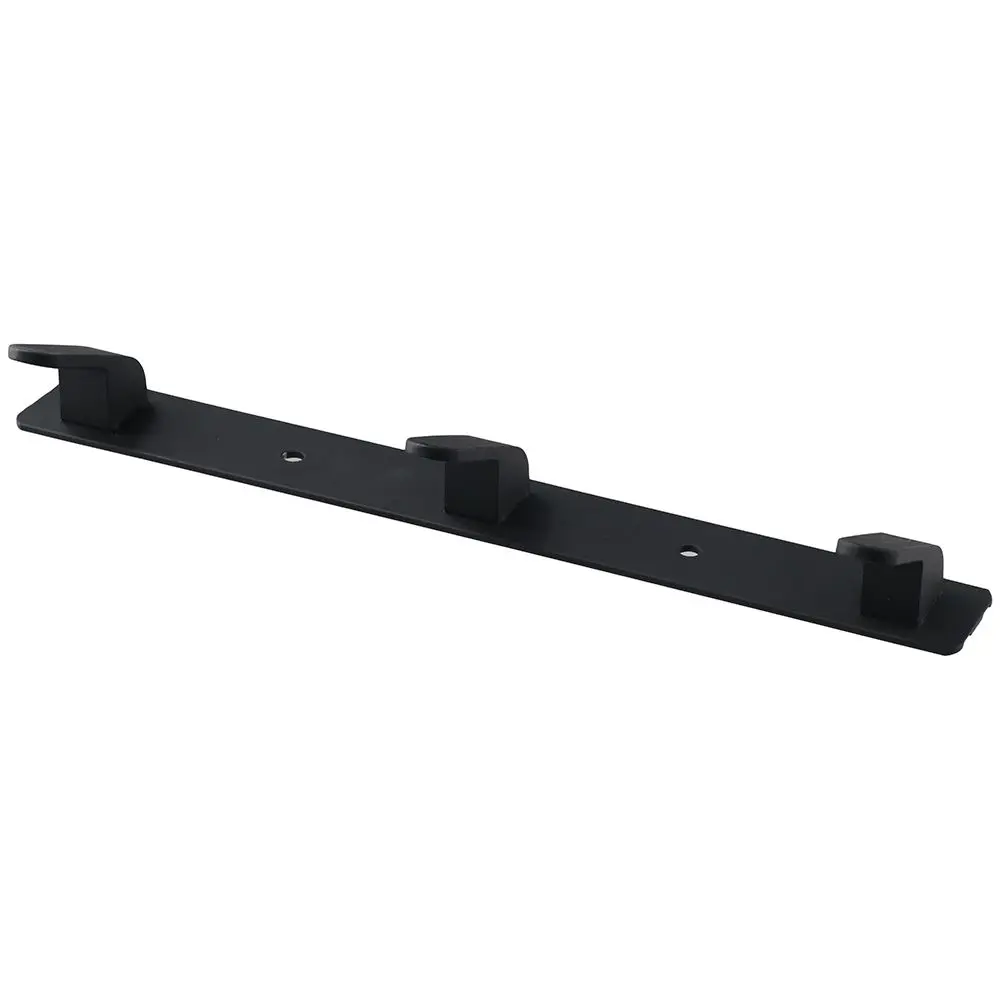 

Space Aluminum Towel Rack Heavy Duty Matte Black Robe Hanger Coat Rack Bathroom