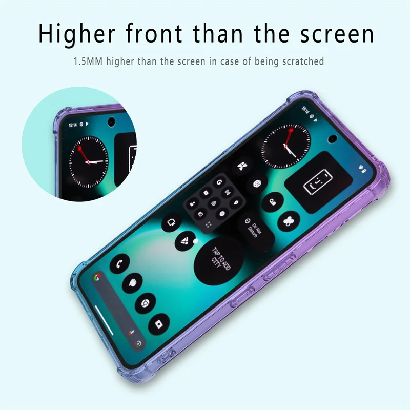 Gradient Airbag TPU Shockproof Case - Protective Cover