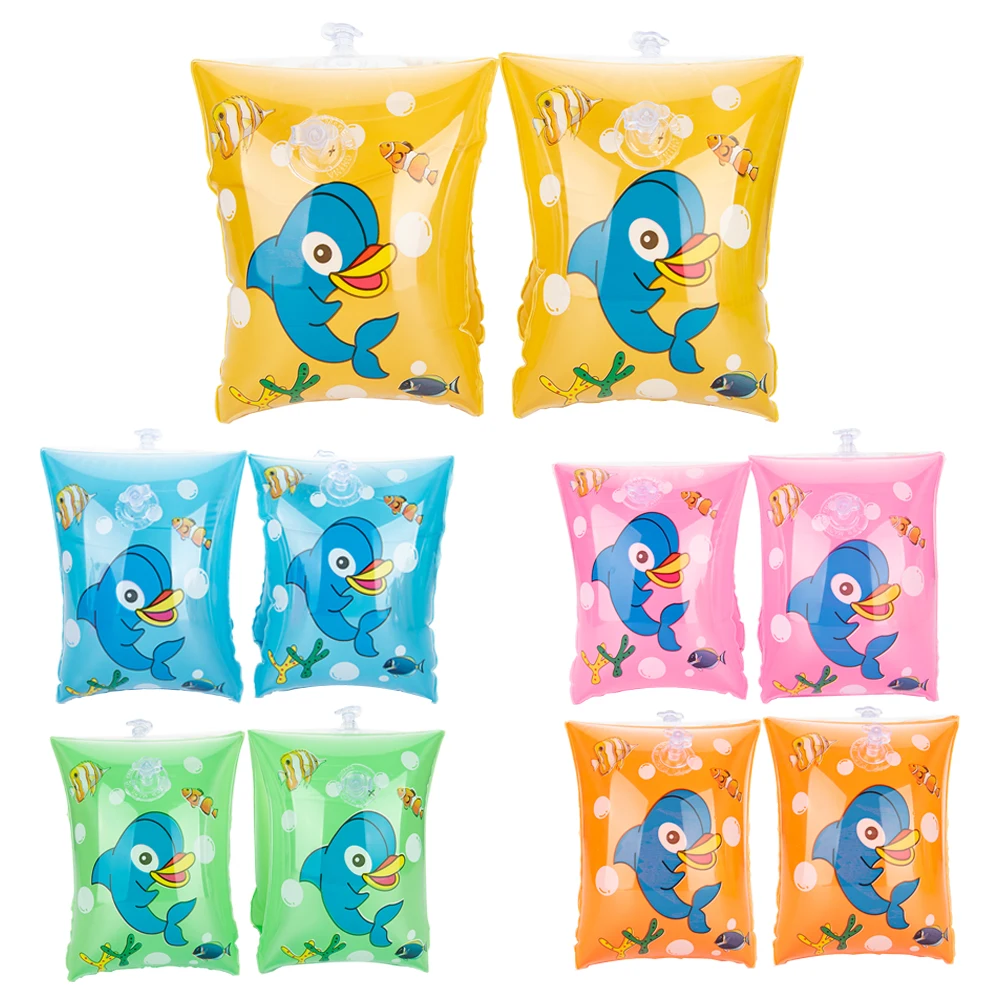 

Baby Float Cartoon Arm Sleeve Swimming Ring Children Armbands Inflatable Circle Kids Pool Water Accessories Swimming Training