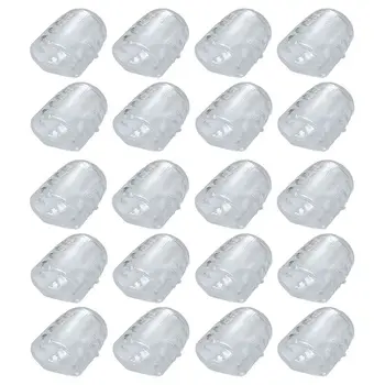 10Pcs Silicone Toe Protective Cover Anti-Friction Breathable Protector Prevents Blisters Toe Caps Covers Protectors Foot Care