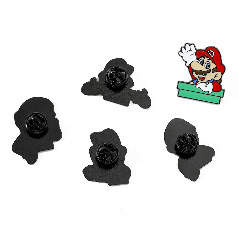Broches Pin's Mario Lot 5 Pcs