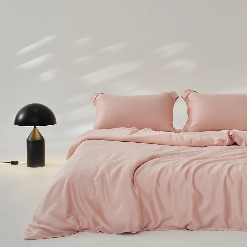 Dreamreal Organic Bamboo Summer Bedding Set Bed Sheet Sets Fitted Sheets Flat Sheets Pillowcase Luxury Double Queen King Size 3