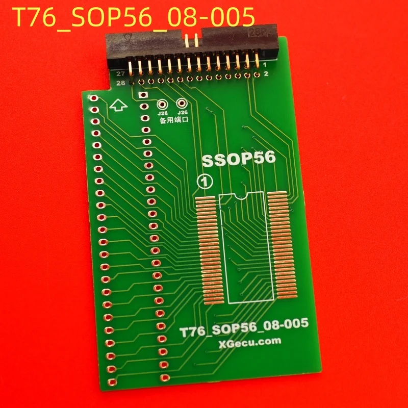 XGecu SOP56 SSOP56 IC 프로그래머 어댑터 08-005 T76 프로그래머용 AM29BL802CB AM29BL162CB 칩 레코딩 지원