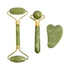 Natural Jade Roller Massager for Face Roller facial liftting Anti-wrinkle Gua Sha Jade Stone Face Massager Beauty Skin Care Tool 1