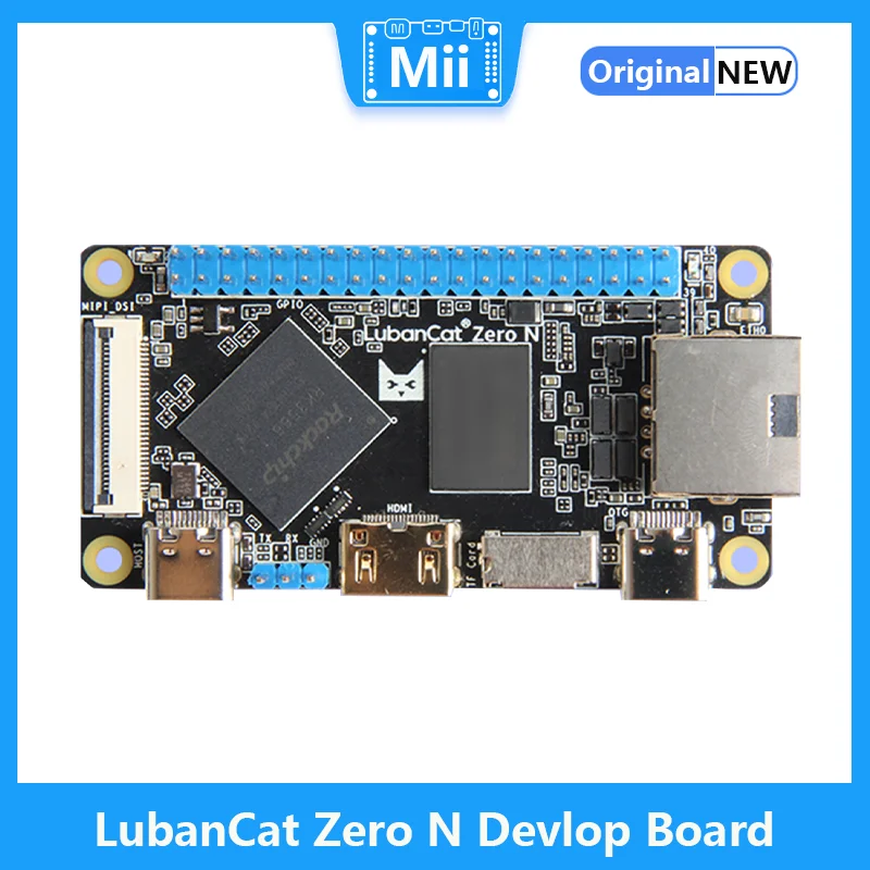Lubancaat Zero N Card Computer Rk3566 Scheda Di Sviluppo 1Gb/4Gb Gigabit Ethernet Port 1Top Npu 4K Decodifica Usb Host