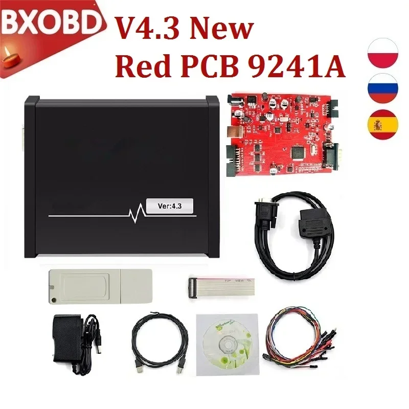 PIASINI 4.3 OBD2 ECU Programmer Piasini Engineering V4.3 With USB Dongle ECU Chip Tuning Tool Master