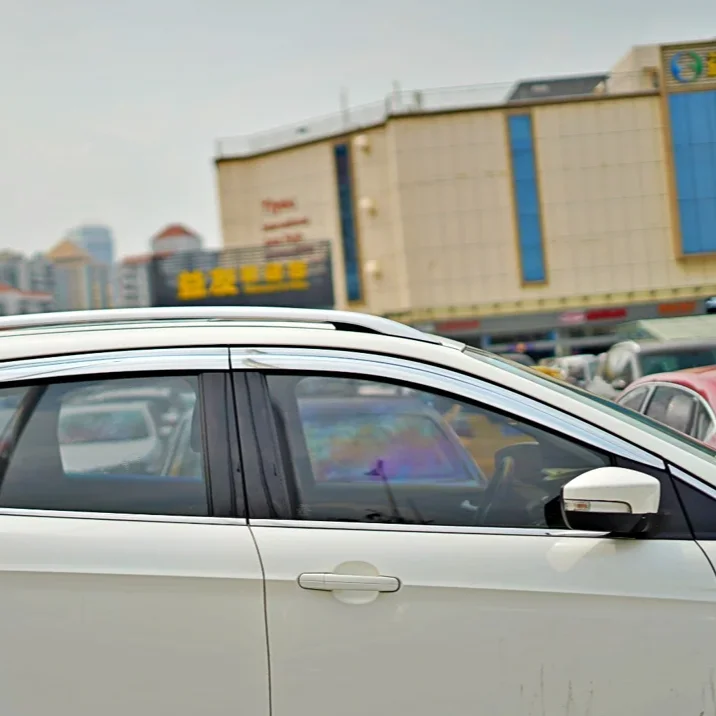 

chrome window door visor high quality for KUGA SUV car accessories