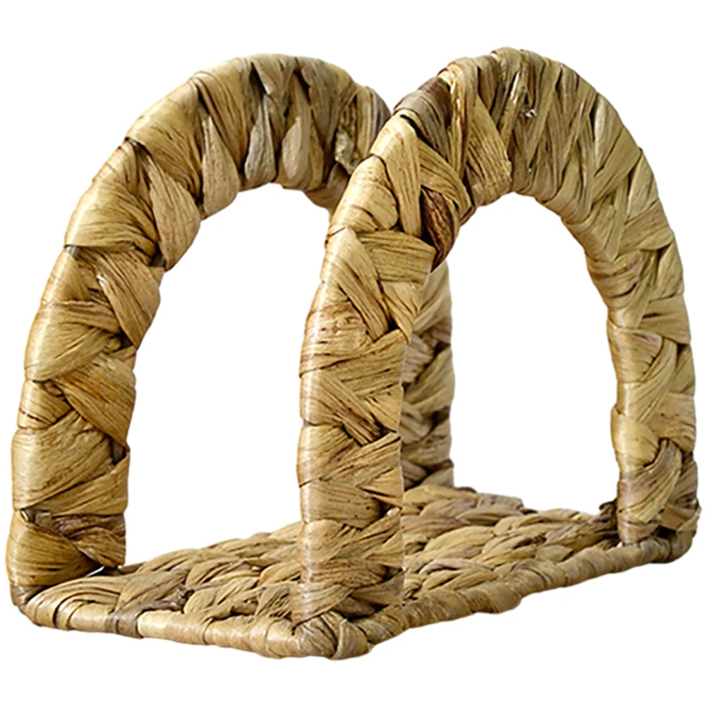 

Rattan Napkin Holder Woven Water Hyacinth Napkin Holder Freestanding Farmhouse Napkin Holder Wicker Napkin Tray