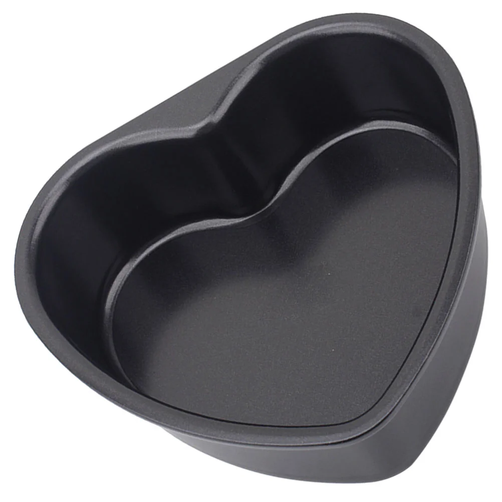 

Anodized Aluminum Cake Pan Small Baking Heart Shaped Plate Round Detachable Tray Dishes for Oven Mold Nonstick Mold/cake
